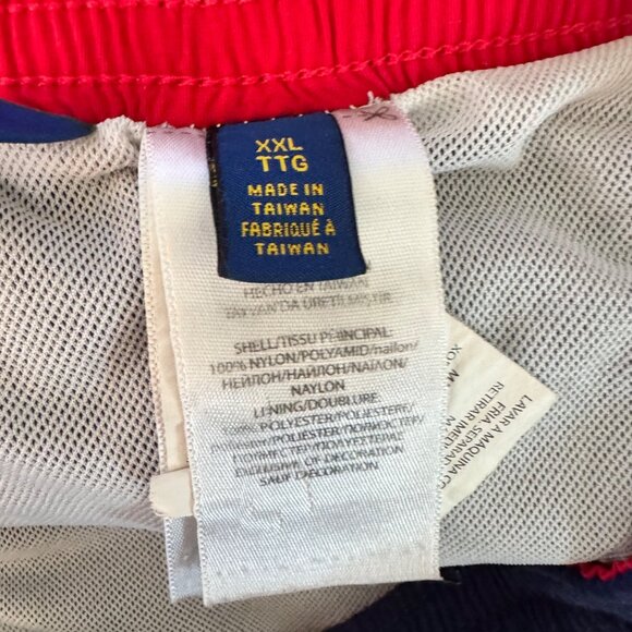 Polo Ralph‎ Lauren Navy Swim Trunks XXL Mesh Lined Elastic Waist Drawstring - Picture 4 of 10